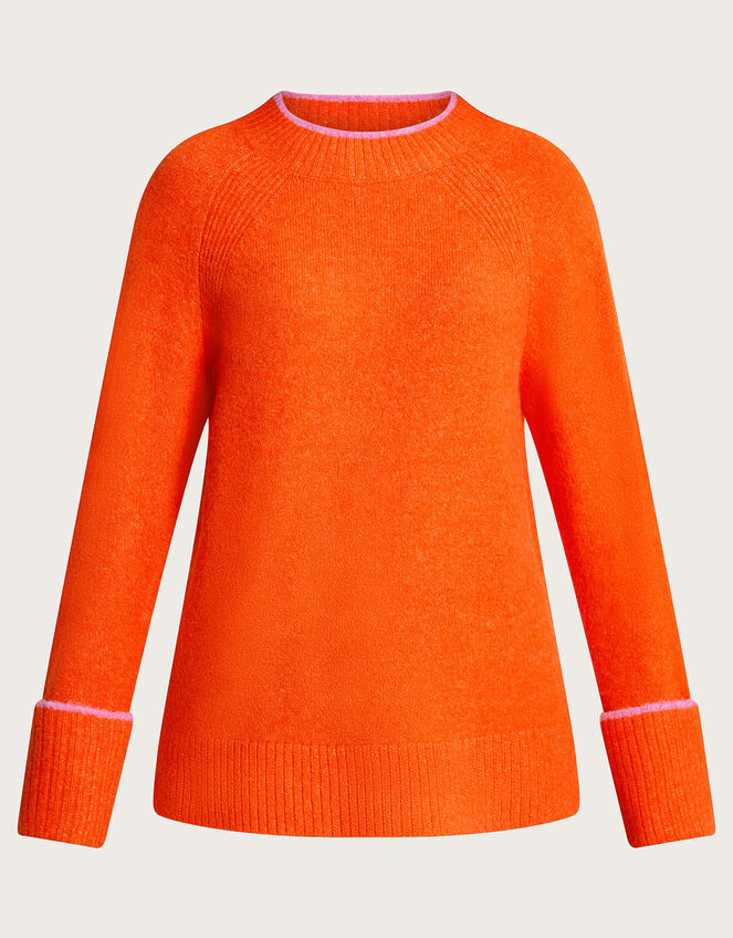 Oti Oversized Jumper, Orange (ORANGE), large