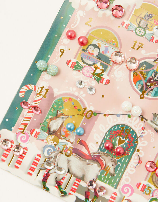 Christmas Stick On Earring Advent Calendar, , large