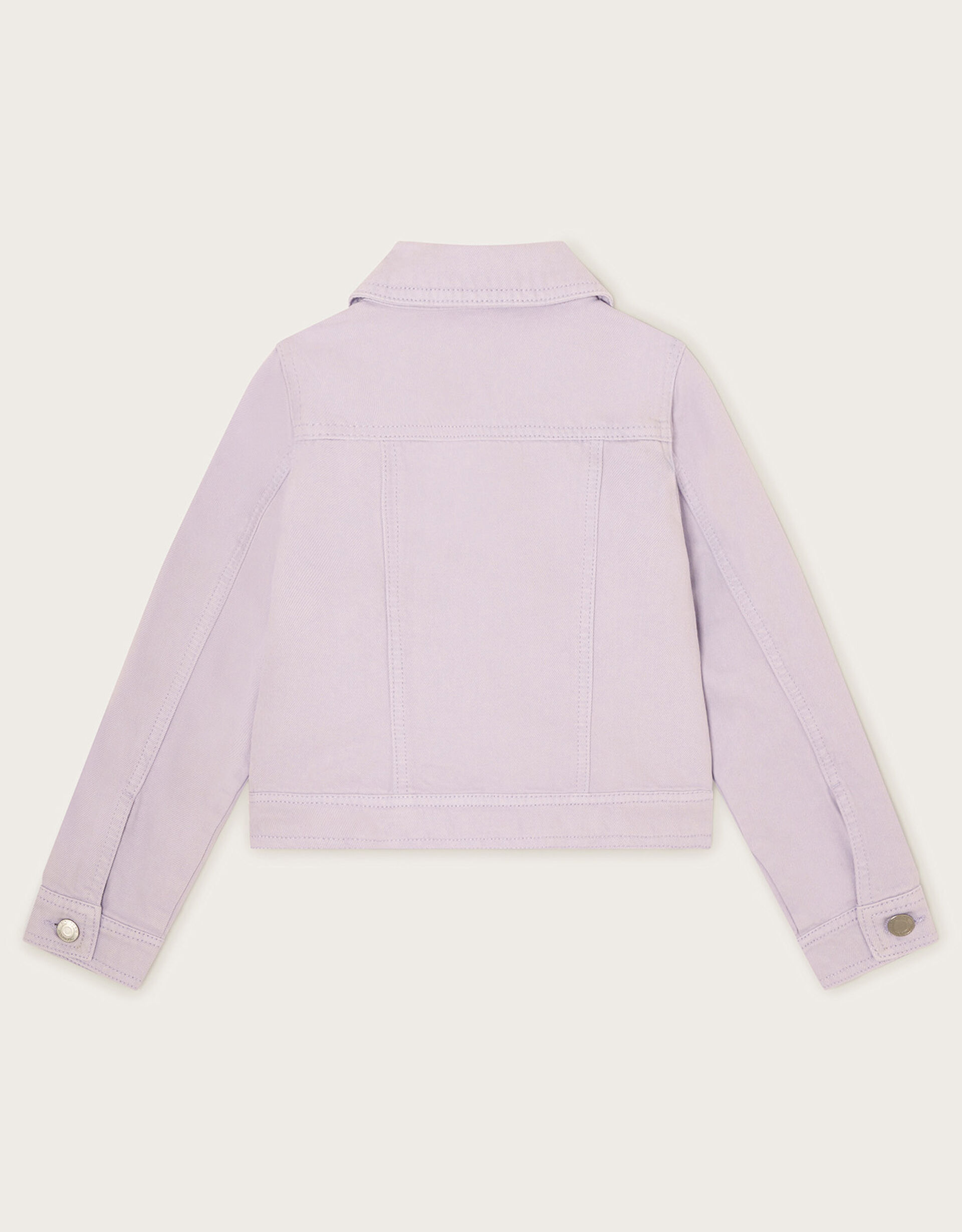 Girls Cotton Purple Jacket