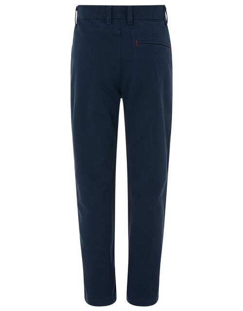 Smart Chino Trousers, Blue (NAVY), large
