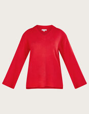Han Heatseal Embellished Jumper , Red (RED), large