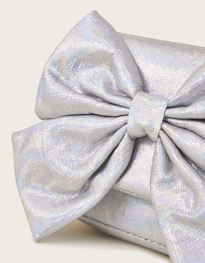 Metallic Bow Bag, , large