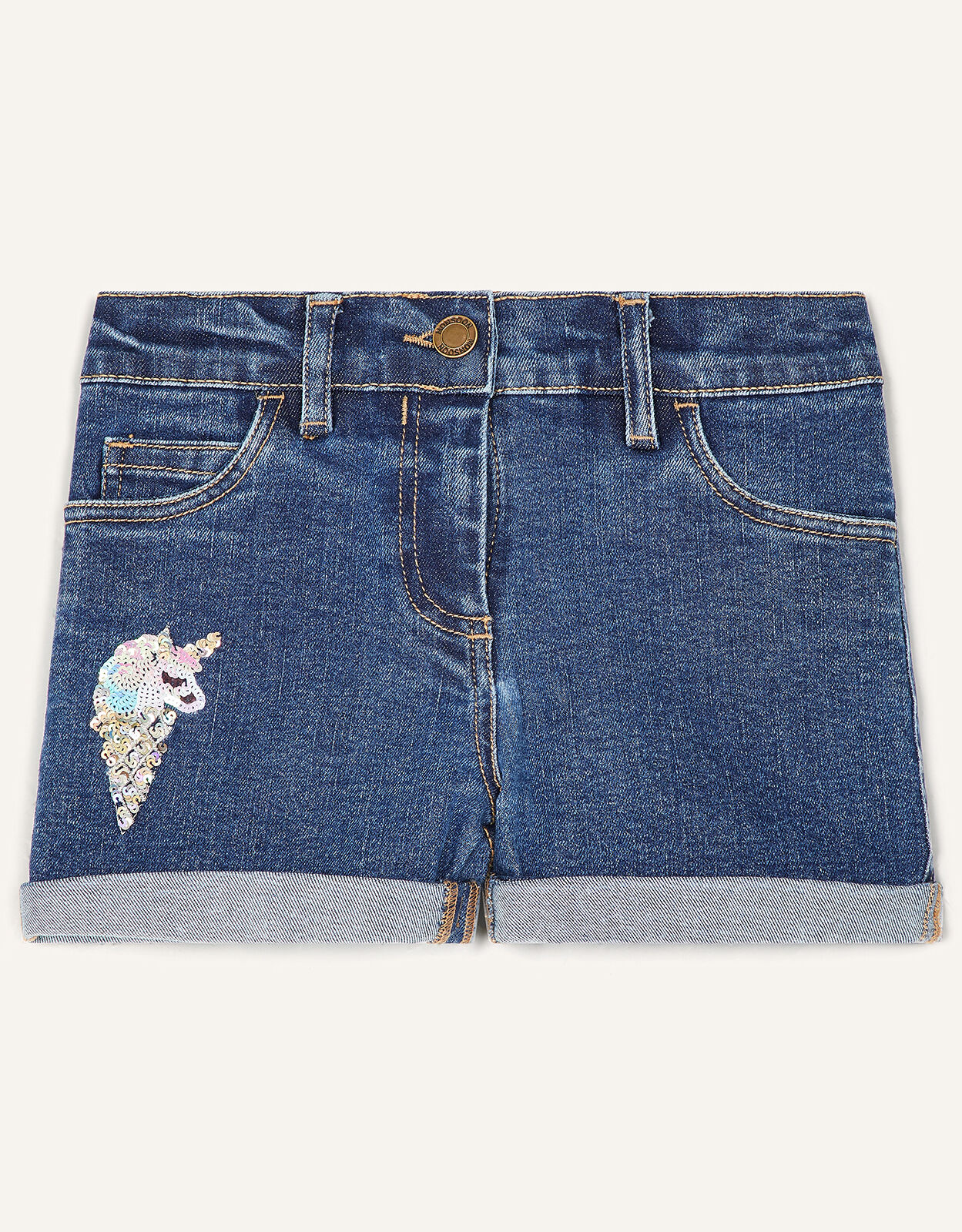 Unicorn deals denim shorts