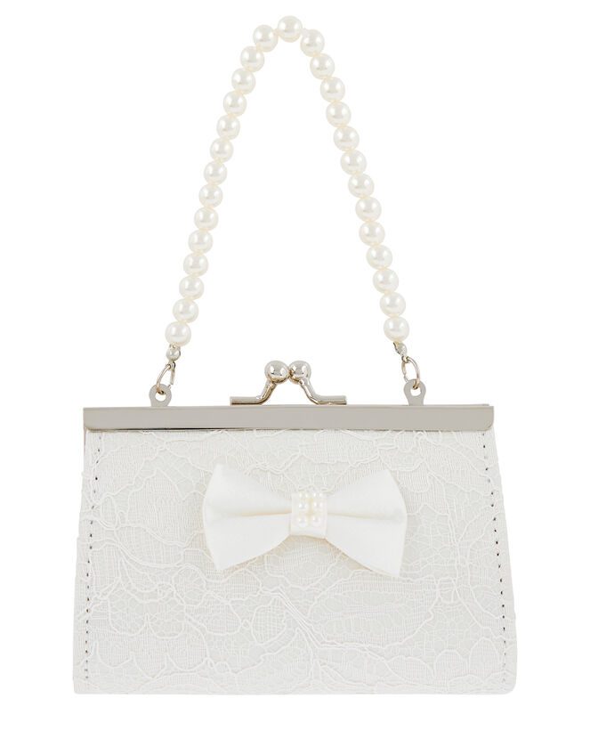 Lara Lace Bow Mini Bag, , large