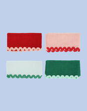 Meri Meri 4-Pack Ric Rac Napkins , , large