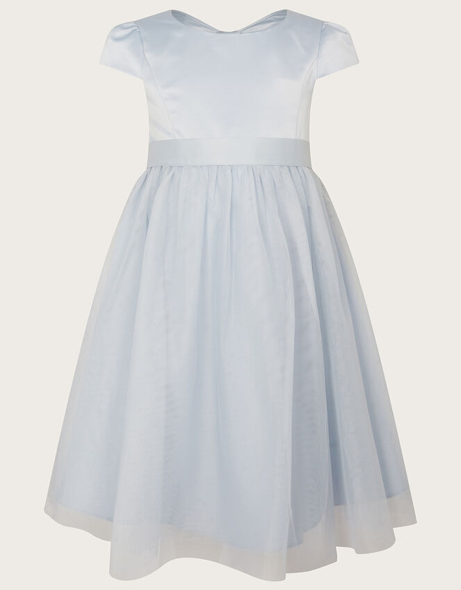 Tulle Bridesmaid Dress, Grey (GREY), large