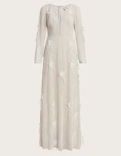 Florence Embellished Bridal Dress, Ivory (IVORY), large