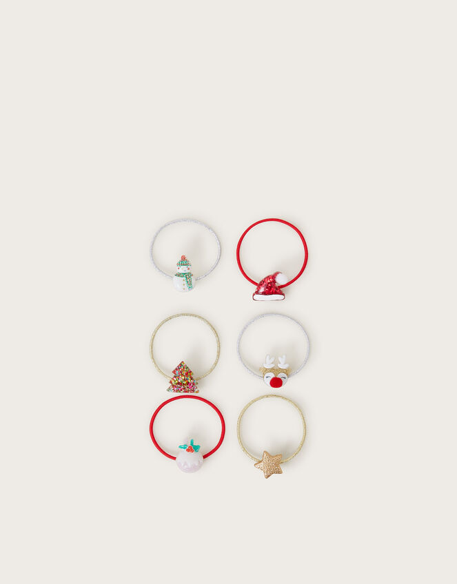 6-Pack Christmas Hair Bands, , large