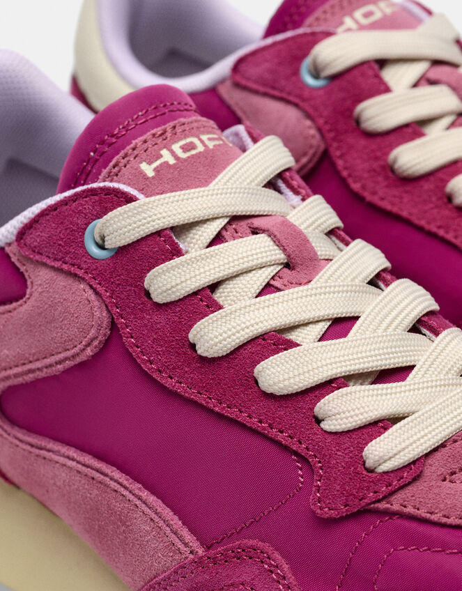 Hoff City Suede Trainers, Pink (PINK), large