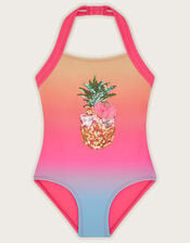 Pineapple Sequin Swimsuit , Multi (MULTI), large