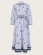 Adira Shirt Dress, Blue (NAVY), large