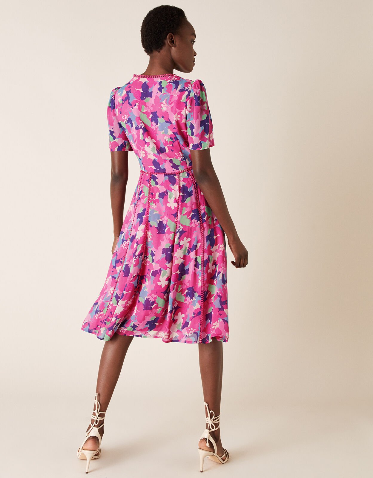 Floral occasion dress top
