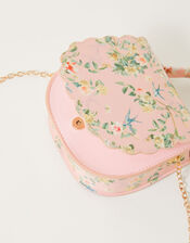 Pretty Scallop Print Bag, , large