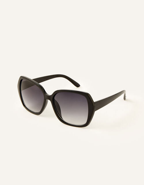 Wilda Oversized Sunglasses, Black (BLACK), large