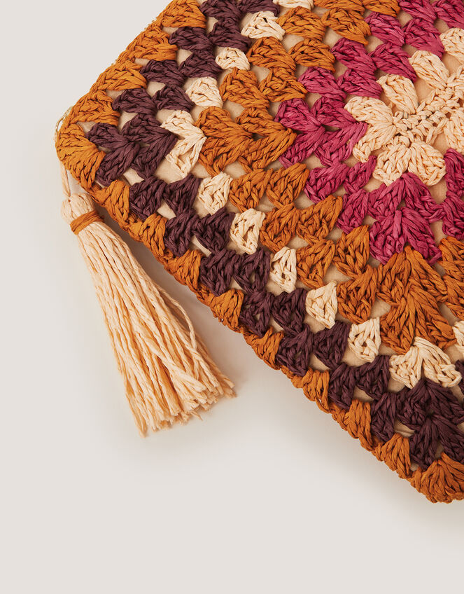 Cate Crochet Pouch, , large