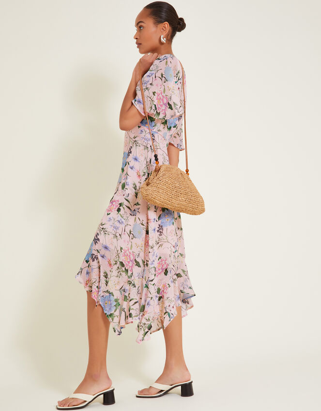 Sisi Floral Print Dress, Pink (BLUSH), large