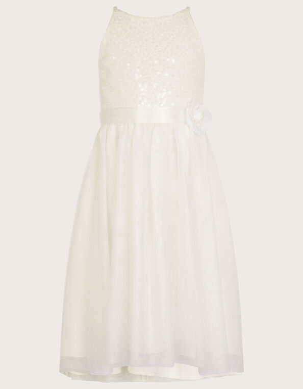 Truth Sequin Maxi Dress, Ivory (IVORY), large