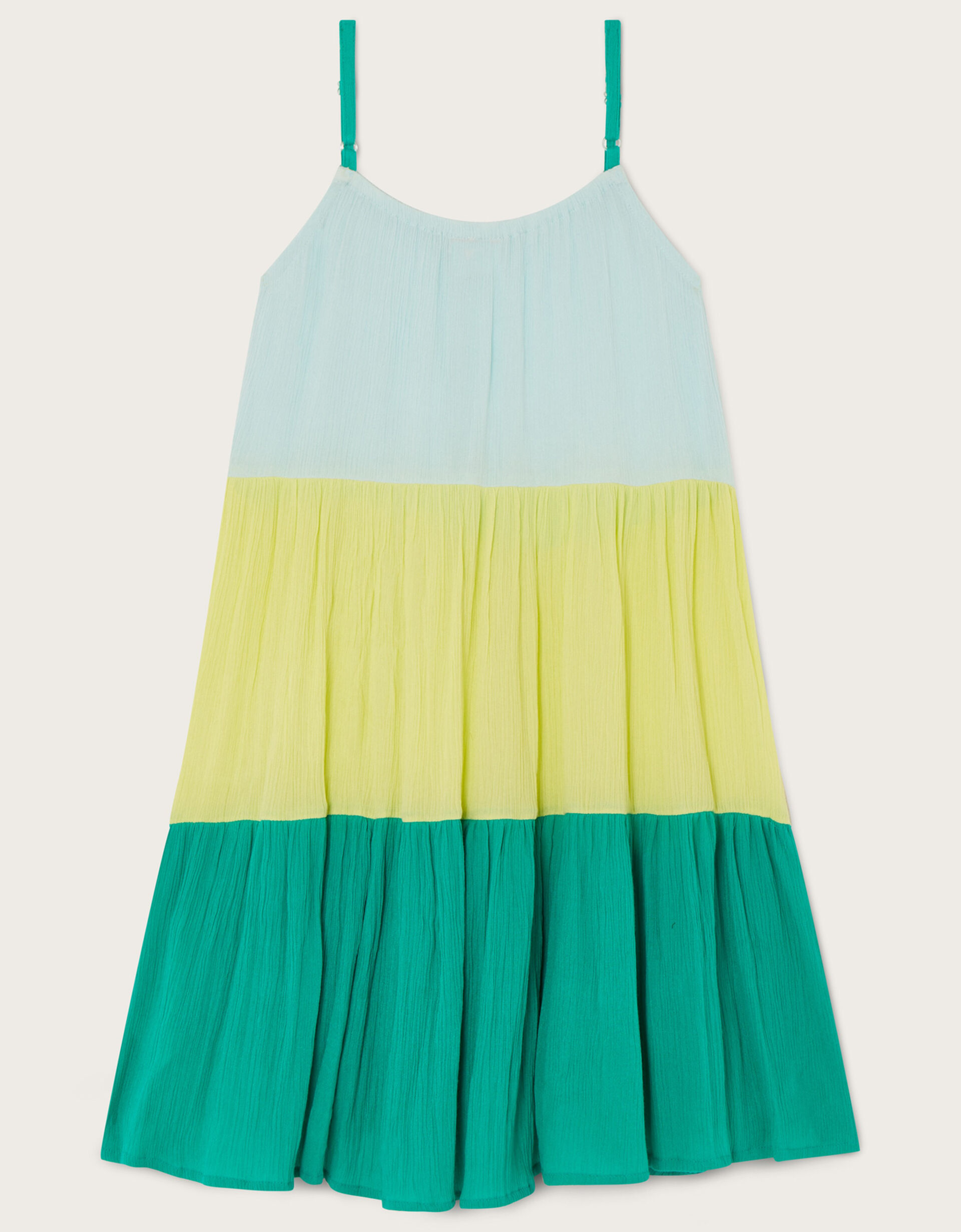 Tris Ls Dress Green Patterned main image 0