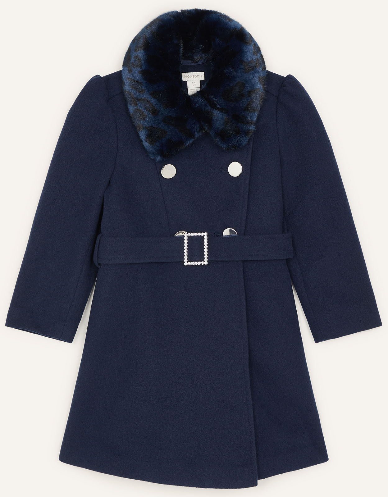 Girls hotsell belted coats