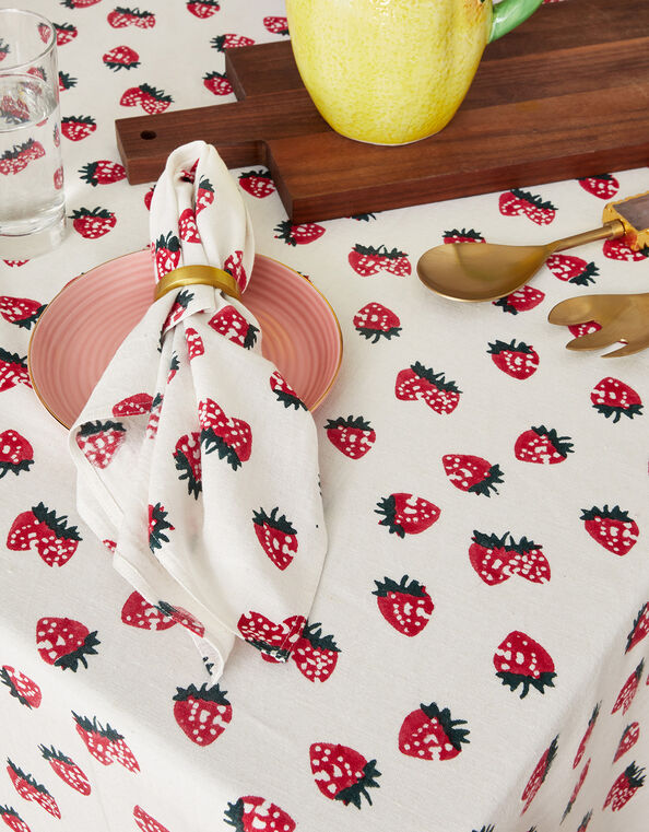 Strawberry Table Cloth, , large