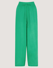 Lana Wide Leg Trousers, Green (GREEN), large