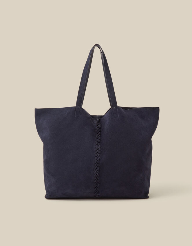 Perl Suede Tote Bag, , large