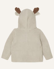 Newborn Reindeer Cardigan, Multi (MULTI), large