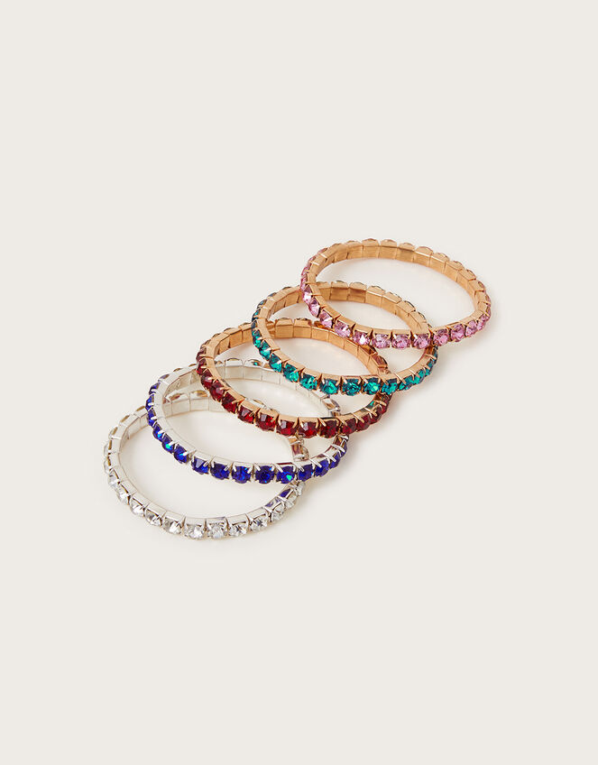 Jewel Treasure Bracelets 5 Pack | Girls' Jewellery | Monsoon UK.