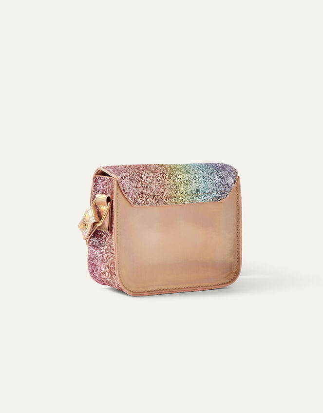 Rainbow Glitter Bag with Purse, , large