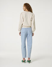 Fabienne Chapot Tina Embroidered Jumper, Camel (BEIGE), large