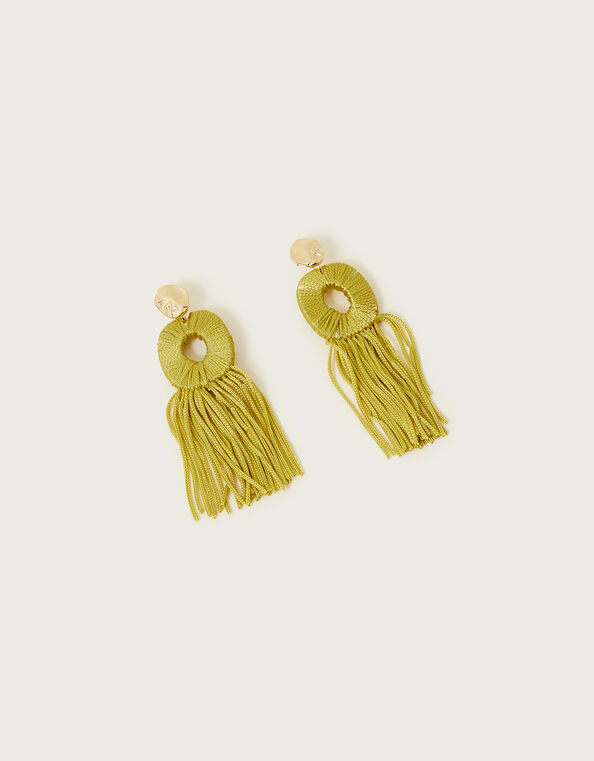 Tassel Earrings, , large