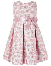 Baby Daisy Jacquard Dress, Pink (PINK), large