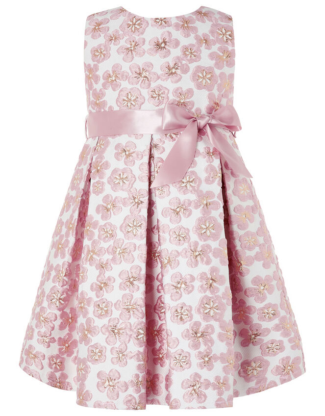 Baby Daisy Jacquard Dress, Pink (PINK), large