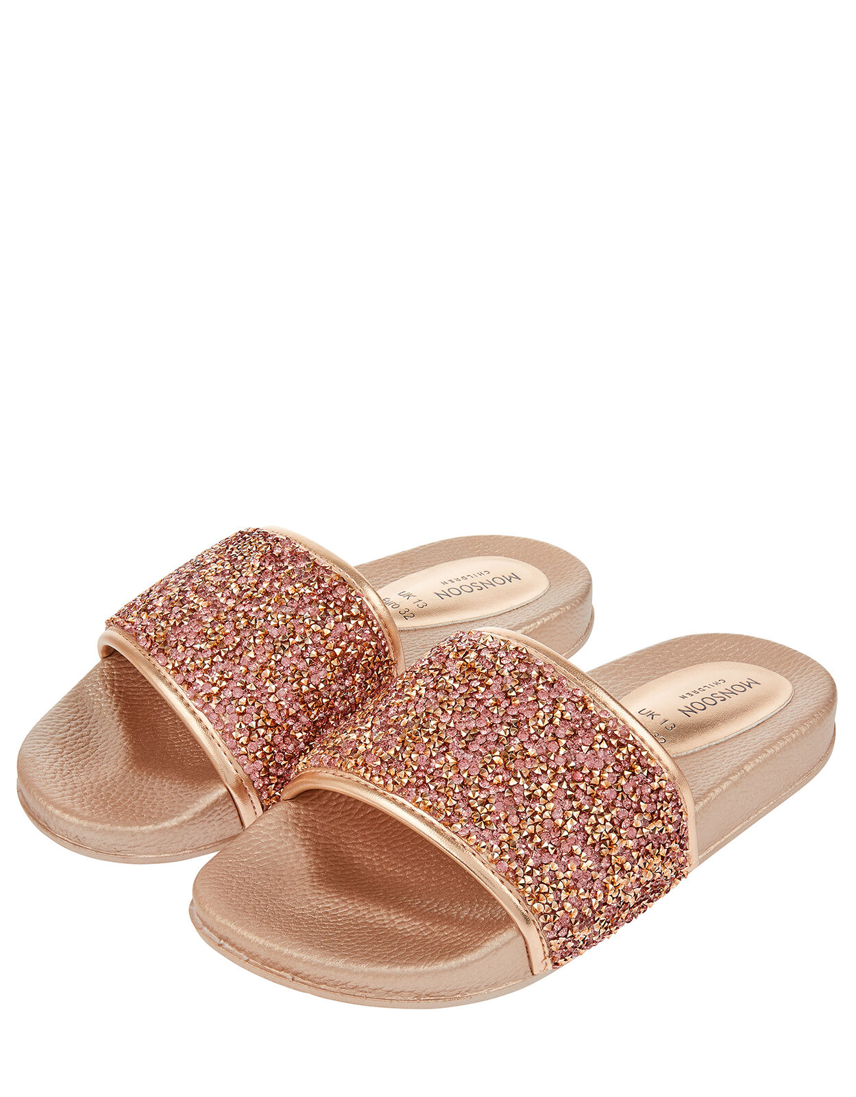 Demi Gem Sliders Gold