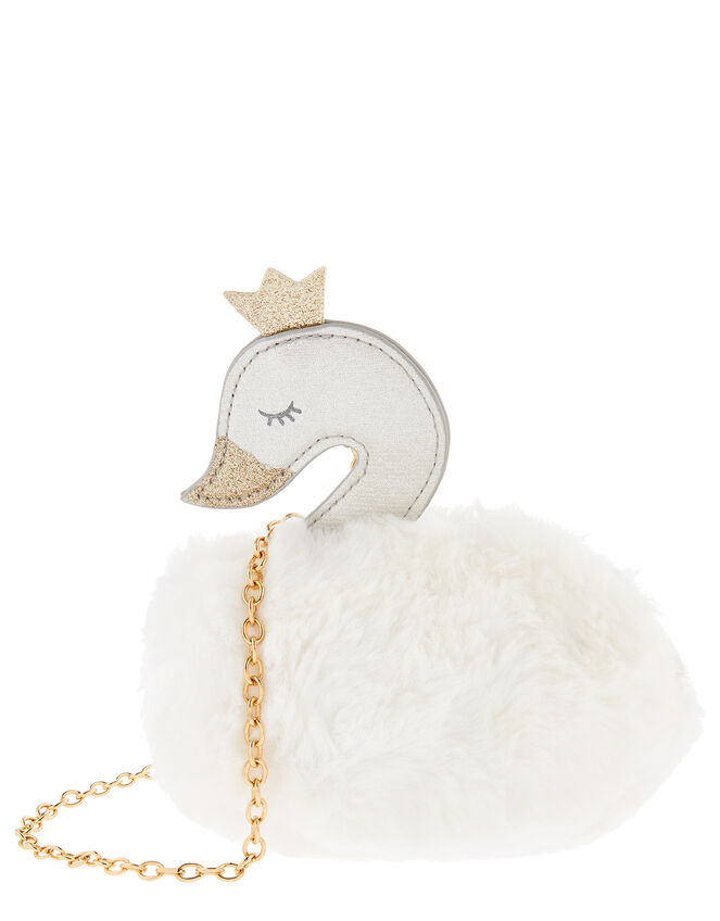 Sally Swan Fluffy Bag, , large