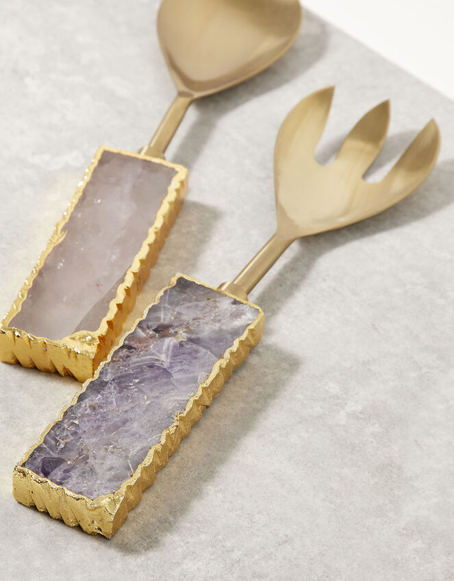 Agate Salad Servers, , large