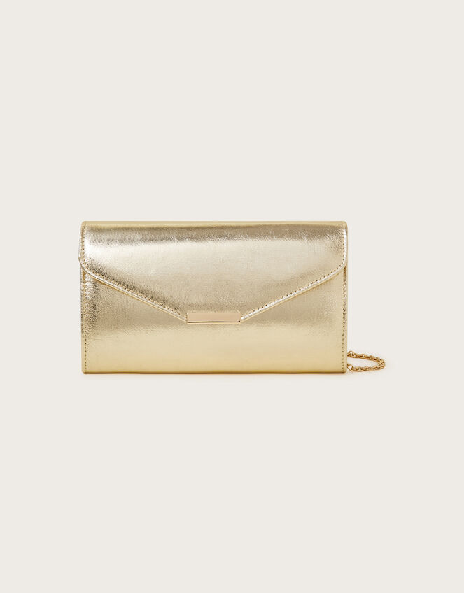 Metallic Clutch Bag, , large