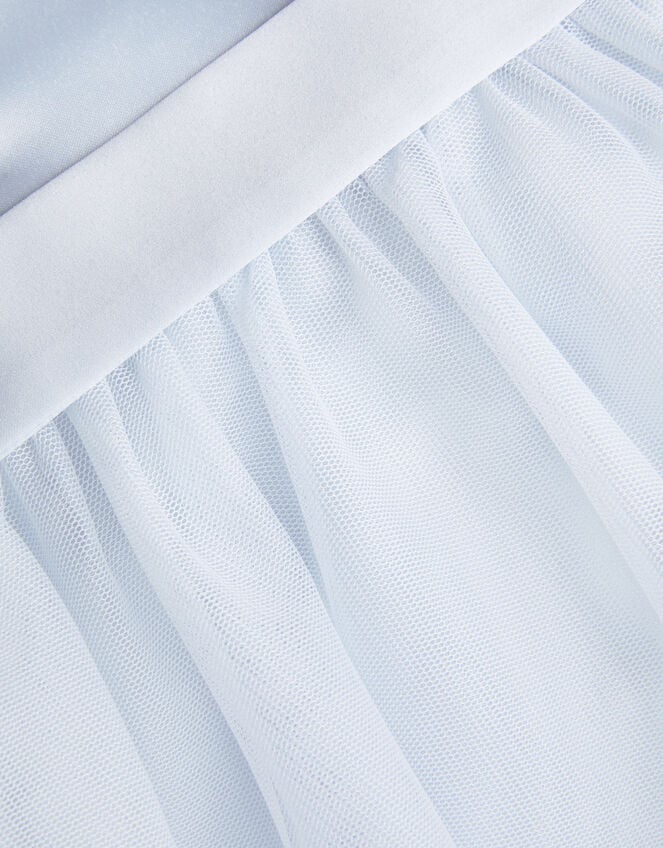 Baby Tulle Bridesmaid Dress, Blue (PALE BLUE), large