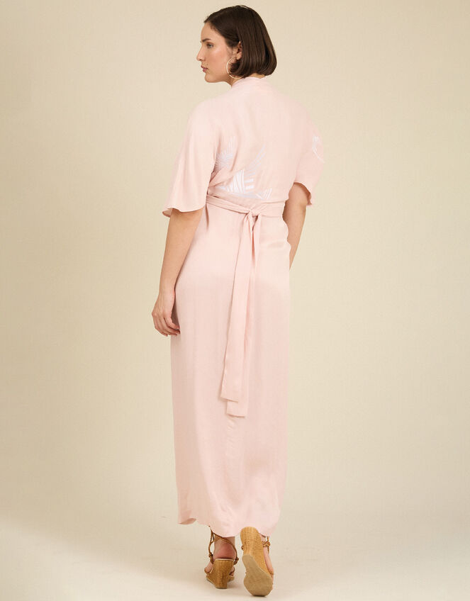 Tallulah and Hope Longer-Length Tie Dress , Pink (PINK), large