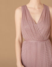 Freya Spot Print Maxi Dress, Pink (PINK), large