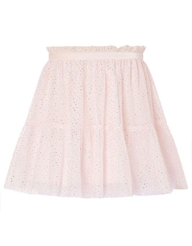 Baby Sequin Sparkle Top and Skirt Set, Pink (PALE PINK), large
