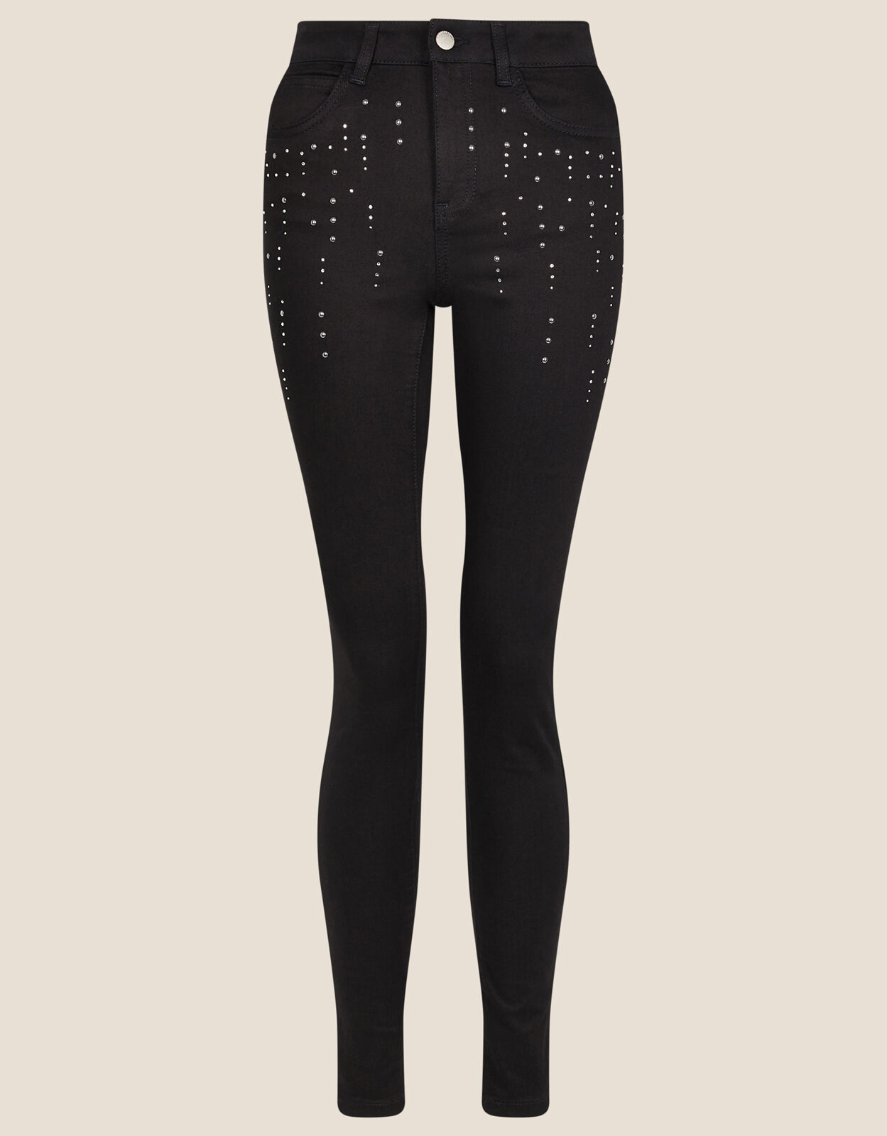 Black jeans with sparkles discount