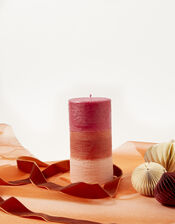 Colour Block Pillar Candle, , large