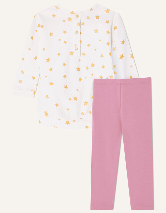 Baby Deer Sweat Set, Ivory (IVORY), large