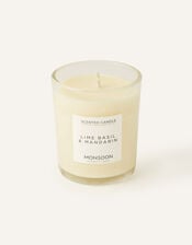 Lime, Basil and Mandarin Scented Candle, , large