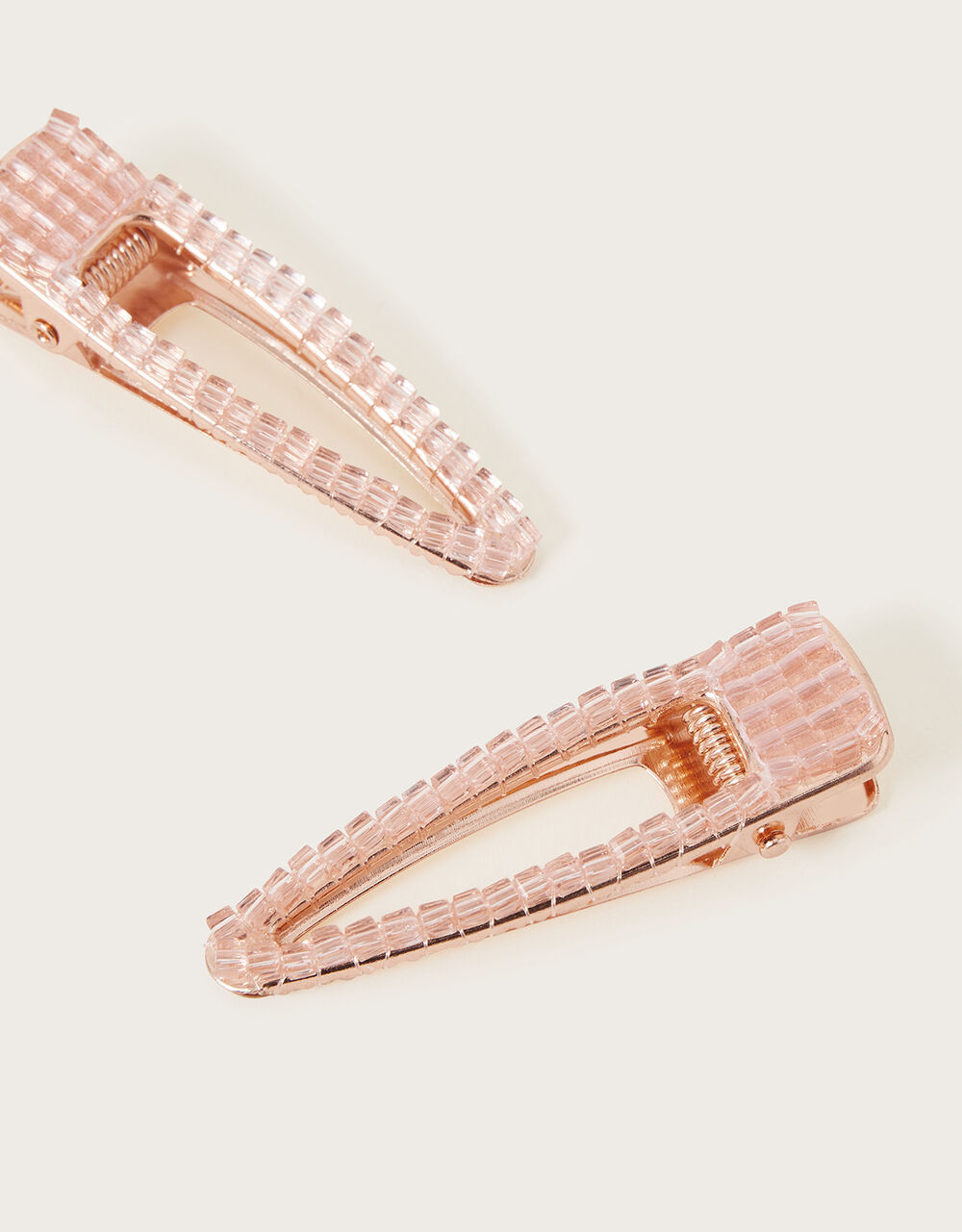 Gem Clips Set of Two Pink