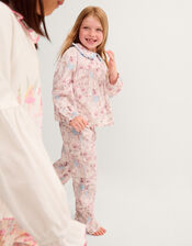 Forest Fairy Long Pyjama Set, Pink (PINK), large