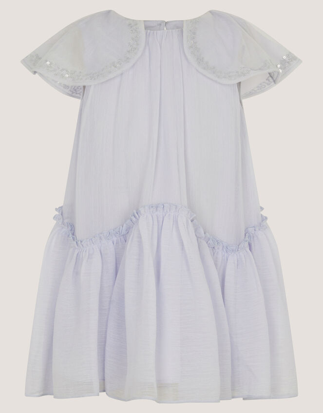 Baby Elena Sequin Swing Party Dress, Blue (PALE BLUE), large