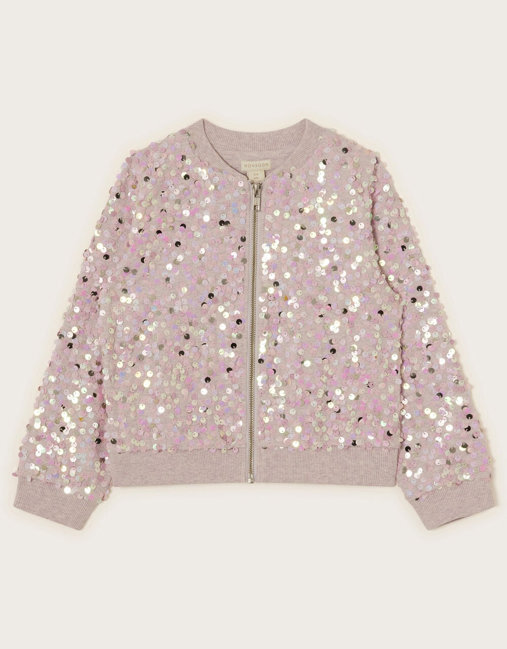 Kids' Purple Sequin Jacket main image 1