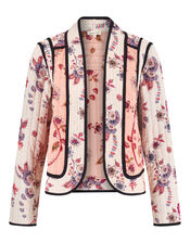 East Madison Floral Quilted Jacket, Multi (MULTI), large